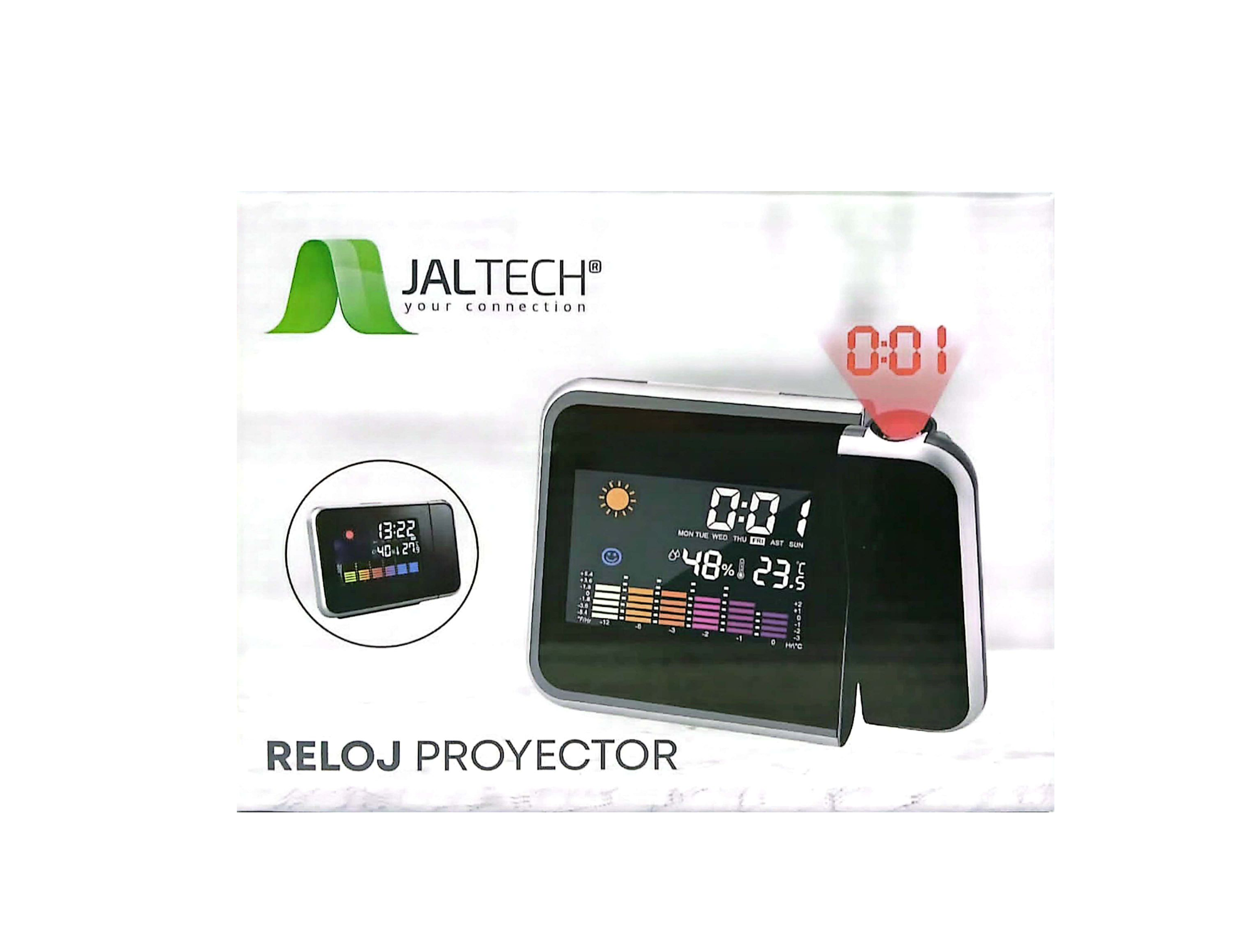 RELOJ PROYECTOR